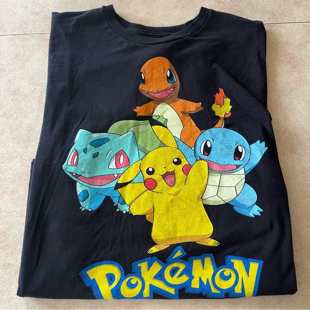 Nintendo Pokemon Black T-Shirt